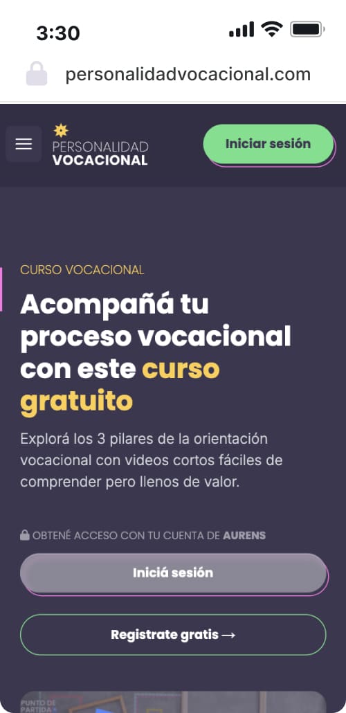 Personalidad vocacional